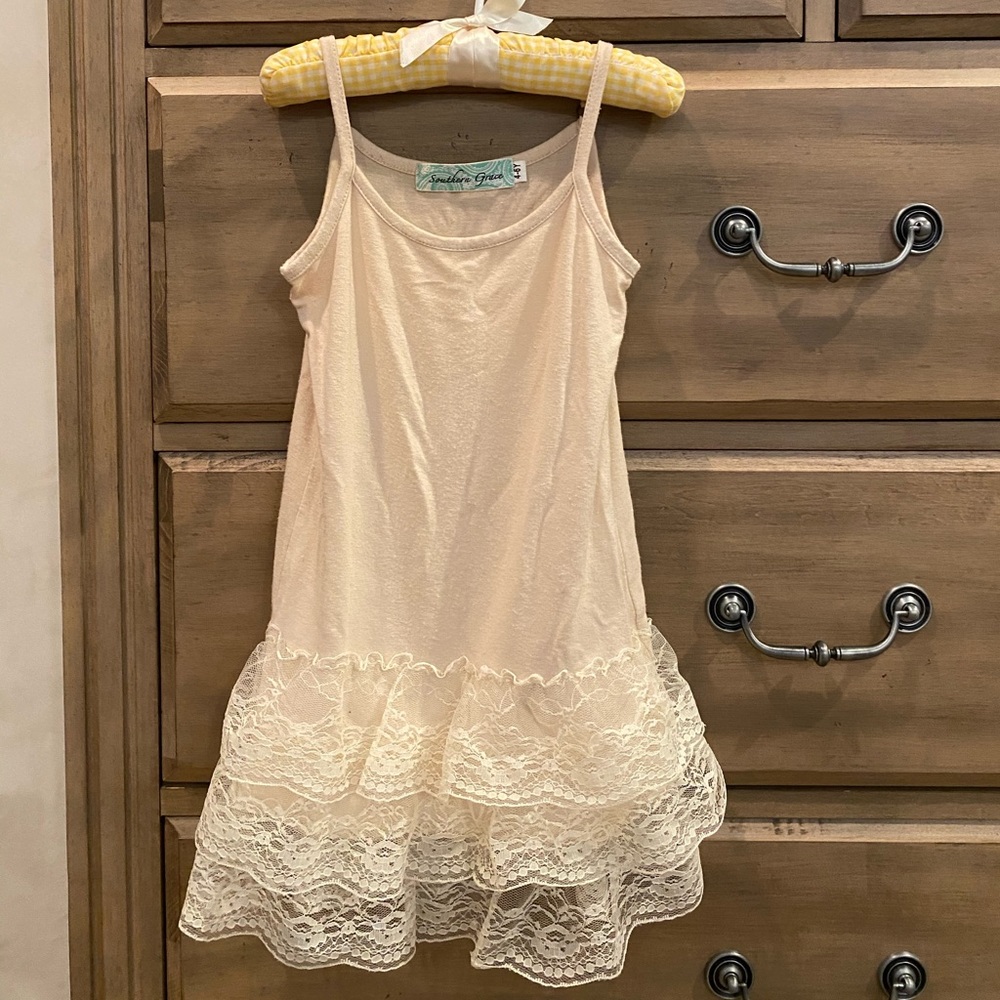 Girl’s layering dress, size 4-6Yr